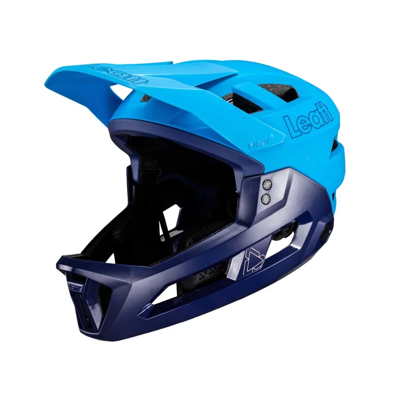 Leatt MTB Enduro 2.0 Full Face Mountain Bike Helmet - Cyan - Large-1