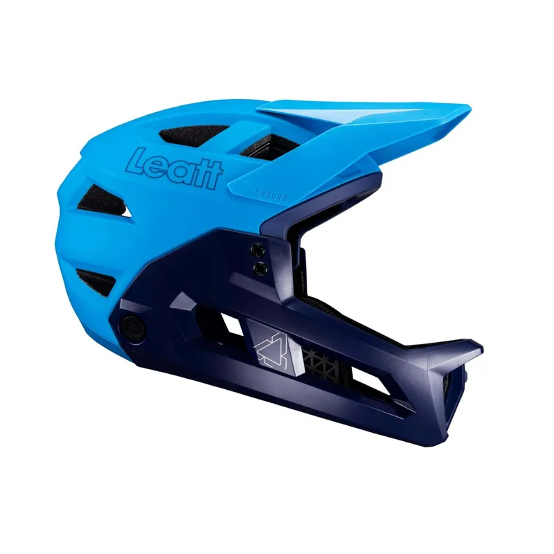 Leatt MTB Enduro 2.0 Full Face Mountain Bike Helmet - Cyan - Large-2