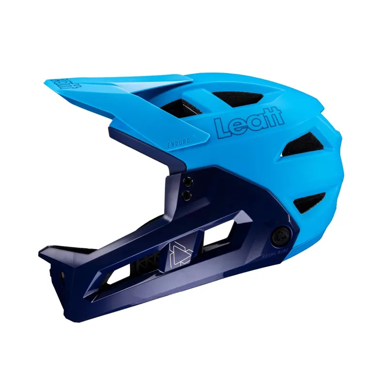 Leatt MTB Enduro 2.0 Full Face Mountain Bike Helmet - Cyan - Large-3