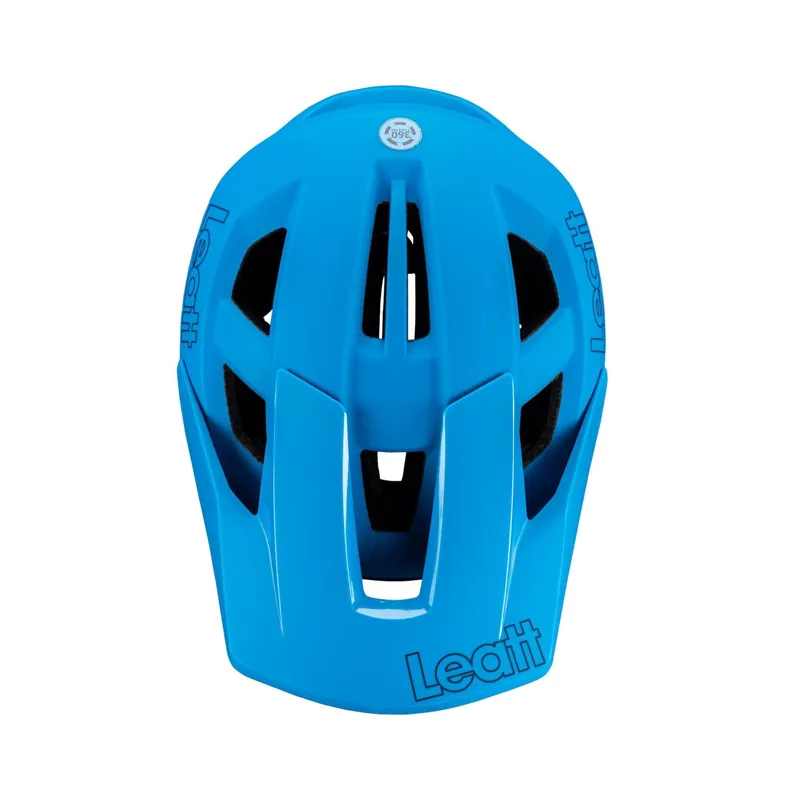 Leatt MTB Enduro 2.0 Full Face Mountain Bike Helmet - Cyan - Large-4