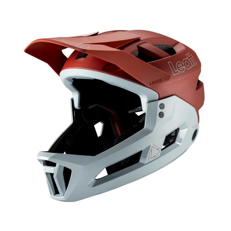 Leatt MTB Enduro 2.0 Full Face Mountain Bike Helmet - Lava-1
