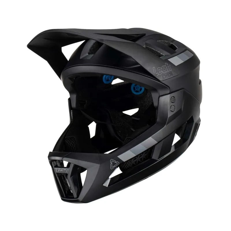 Leatt MTB Enduro 2.0 Full Face Mountain Bike Helmet - Stealth-1