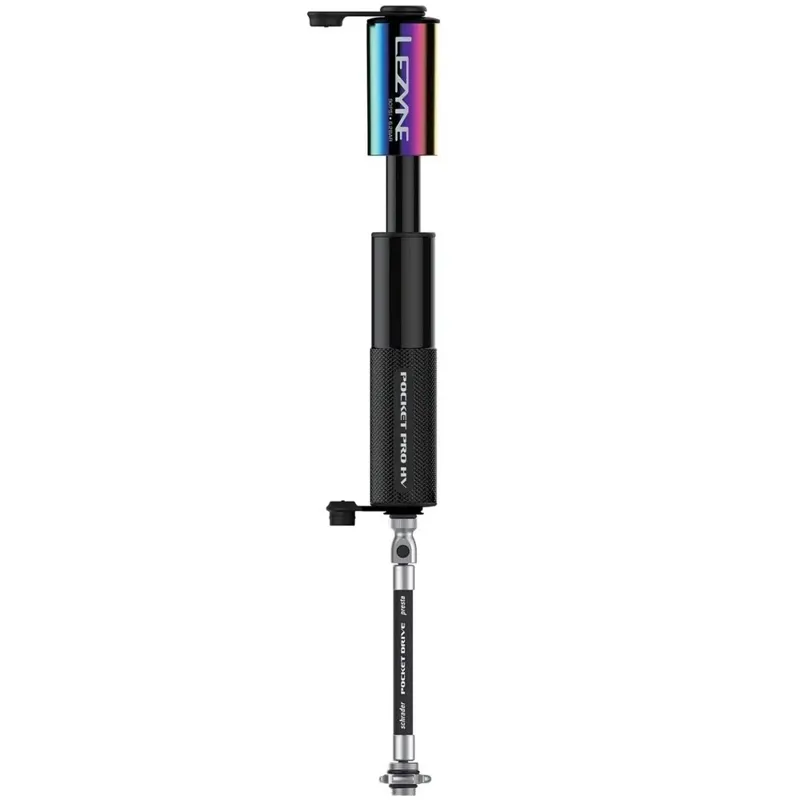 Lezyne Pocket Drive Pro High Volume Mini Pump - Neo Metallic/Black-1
