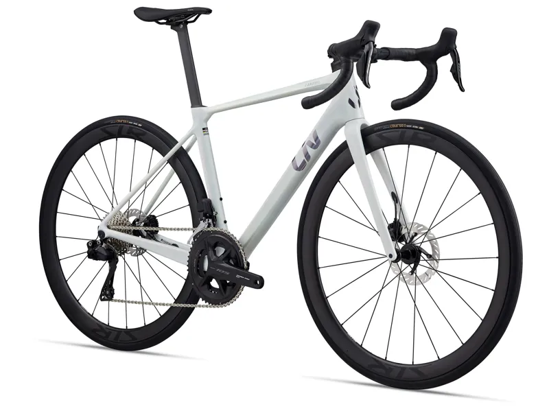 2026 Liv Langma Advanced Pro 1 Womens Road Bike - Fancy White/Chrome-1