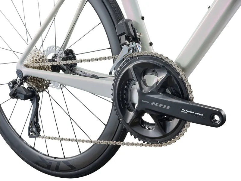 2026 Liv Langma Advanced Pro 1 Womens Road Bike - Fancy White/Chrome-3