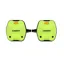Look Geo City Grip Flat Pedal - Lime