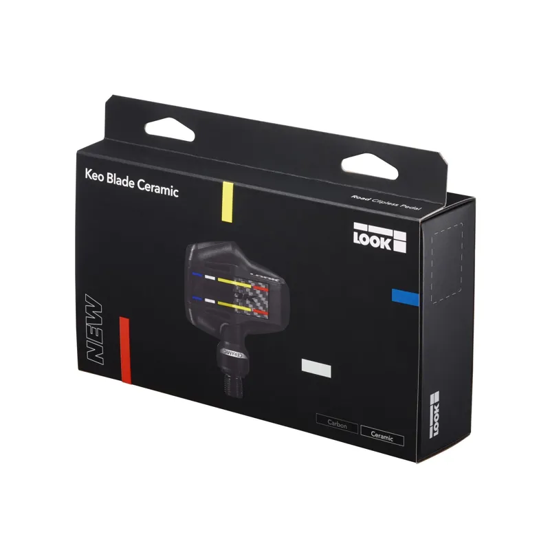 Look Keo Blade Carbon Ceramic Vision Road Pedals 12Nm/53mm - Black-6