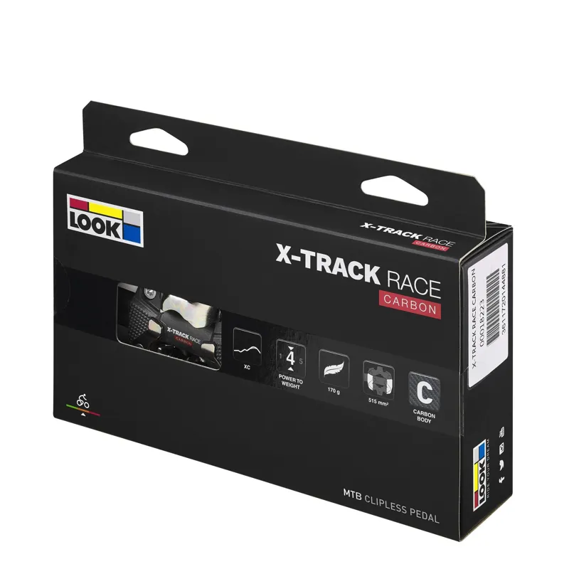 Look X-Track Race Carbon MTB Pedals - Pro Team Edition-1