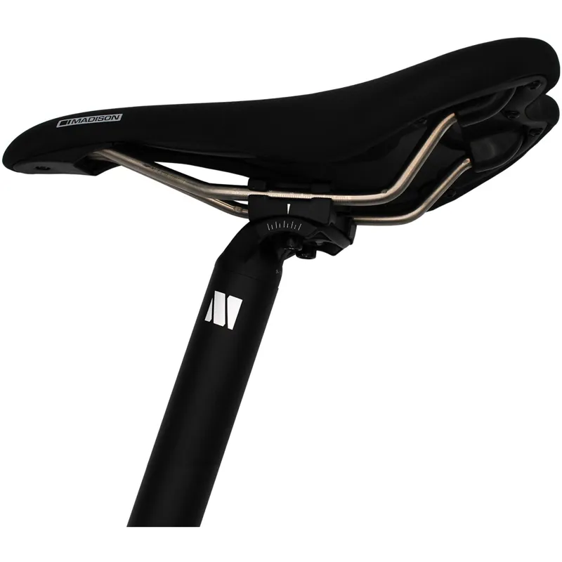 M-Part Off-Set 2-Bolt Seatpin 27.2 x 350mm - Black-1