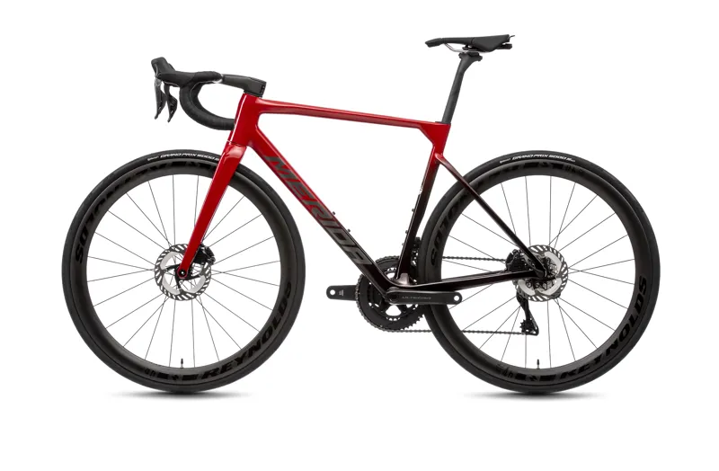2025 Merida Scultura 9000 Road Bike - Red/Dark Red/Black-7