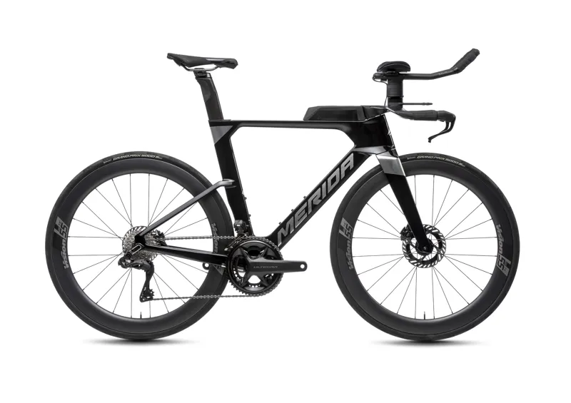 2025 Merida Time Warp Tri Limited Triathlon Bike - Black - Size Medium-1