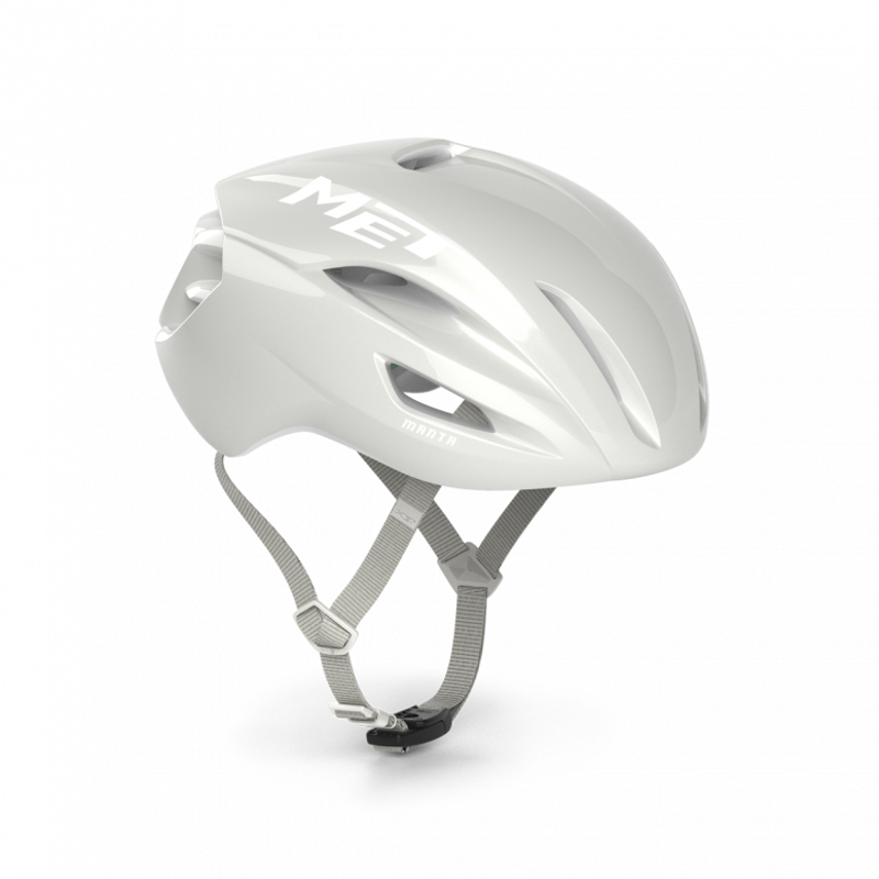 MET Manta Road Cycling Helmet with MIPS - Absolute White-4