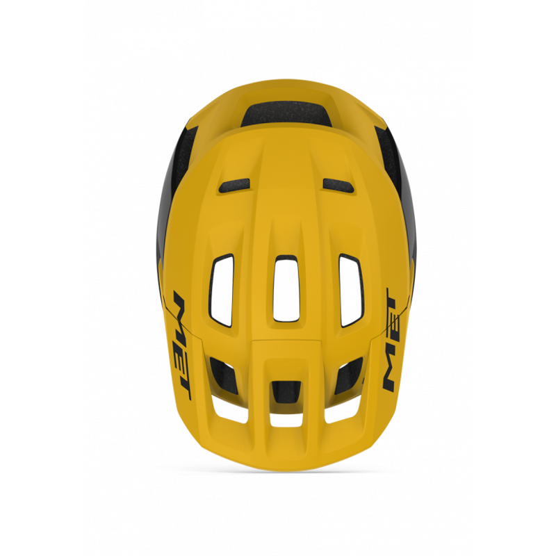 MET Terrae Mountain Bike Helmet with MIPS - Burned Yellow - Medium-3