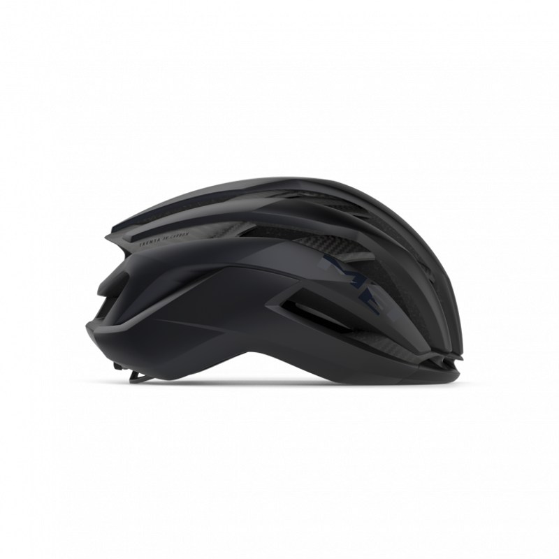 MET Trenta 3K Carbon Airframe Road Cycling Helmet - Black-1