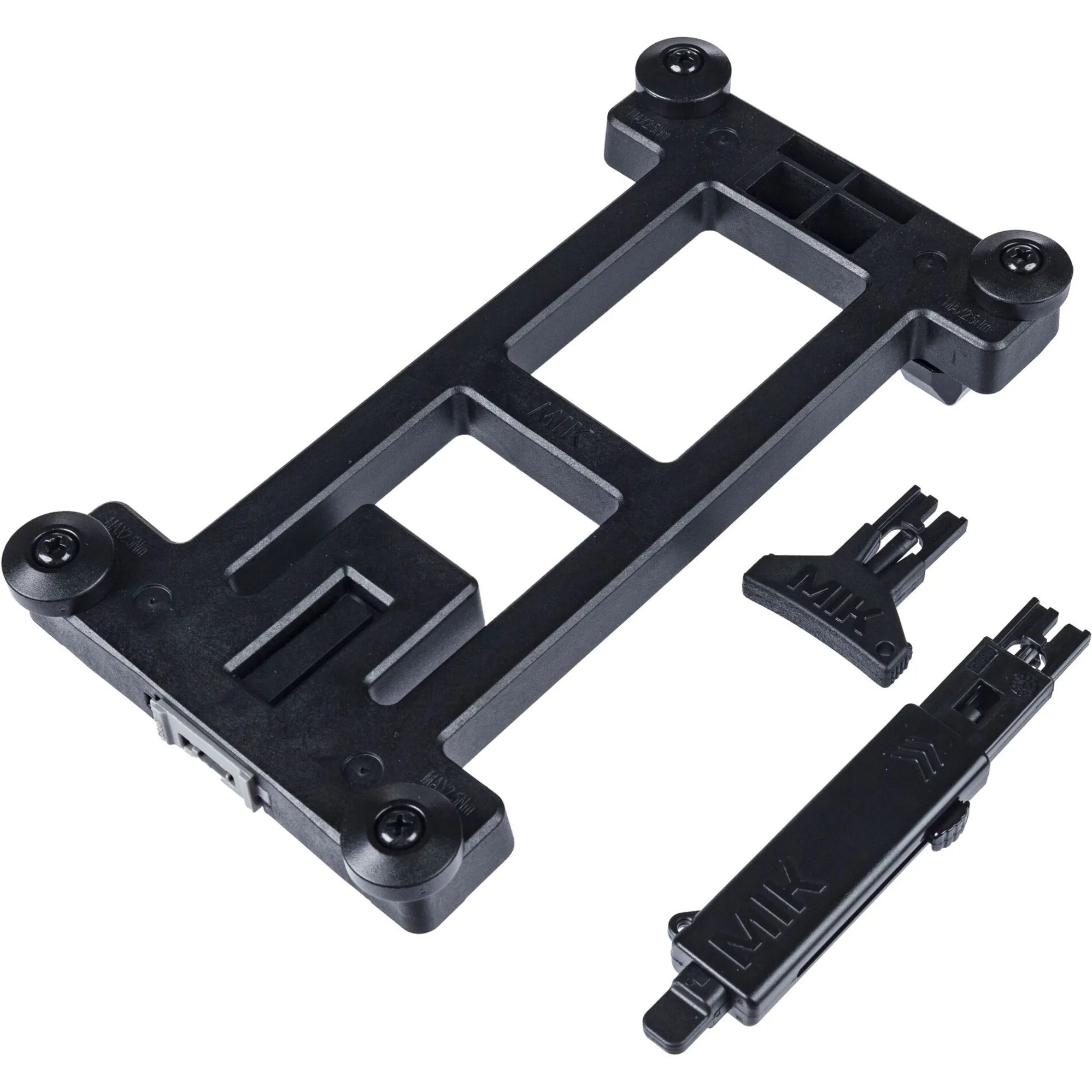 Mik Key Rack MIK Rack Adaptor Plate 2.0 Lockable - Black
