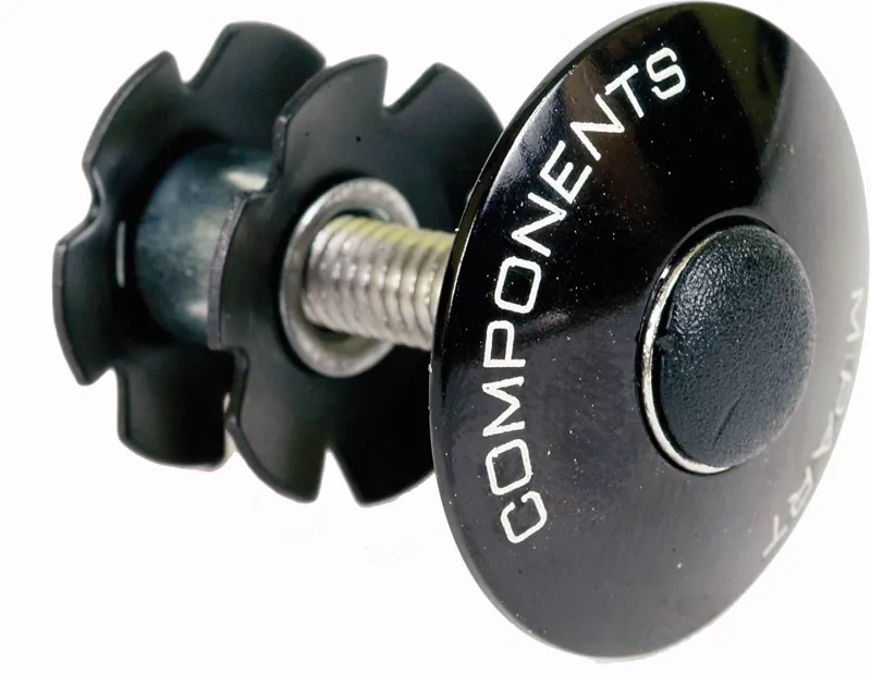 M-Part Alloy Star Nut Set 1-1/8 inch - Black