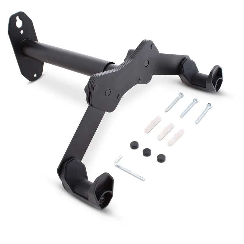 M-Part Wall Mounted Horizontal Bike Rack - Black-5