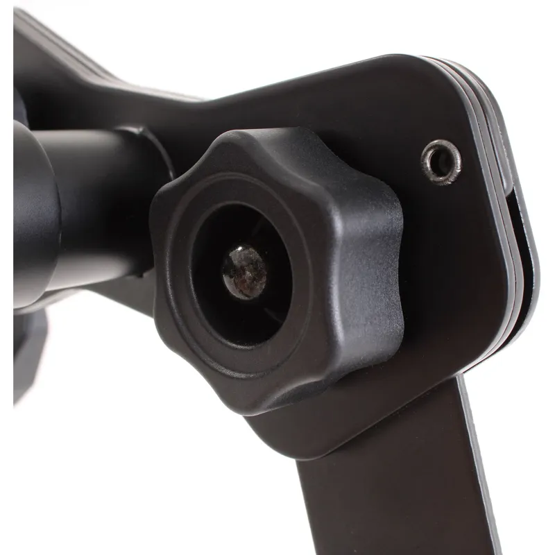 M-Part Wall Mounted Horizontal Bike Rack - Black-2