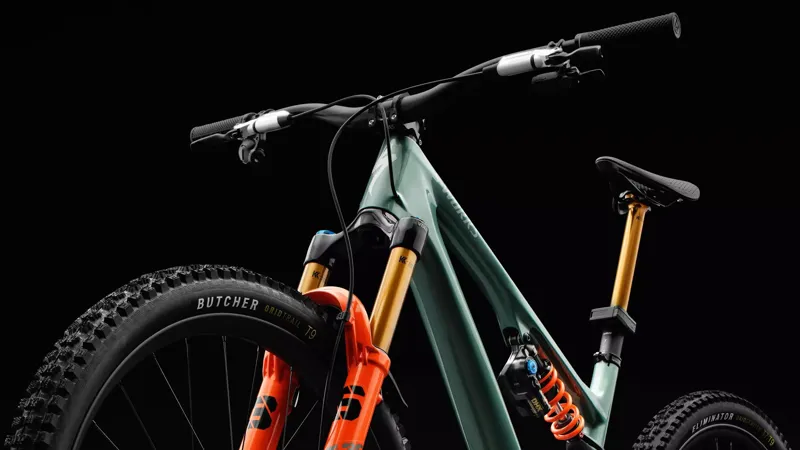 2025 S-Works Stumpjumper 15 LTD Fox DHX Valve Neo Mountain Bike - Gloss Fjord-5