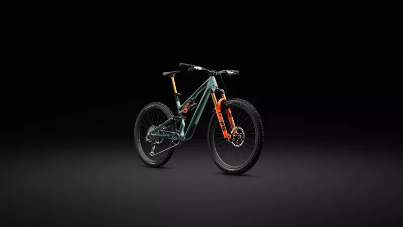 2025 S-Works Stumpjumper 15 LTD Fox DHX Valve Neo Mountain Bike - Gloss Fjord-7