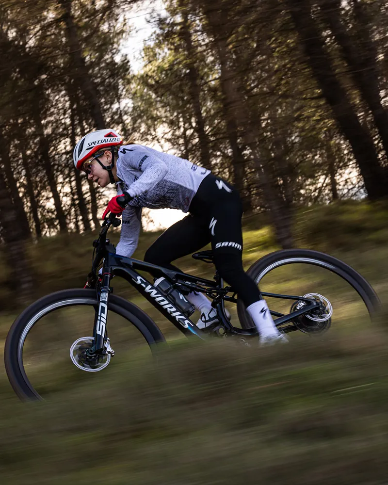 2025 Specialized Epic 8 Comp Mountain Bike - Satin Deep Orange - Size X-Large-4