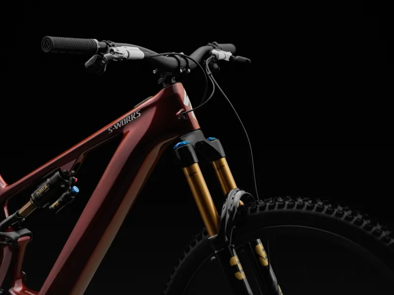 2026 S-Works Turbo Levo 4 Carbon Electric Mountain Bike - Gloss Red Pearl-6