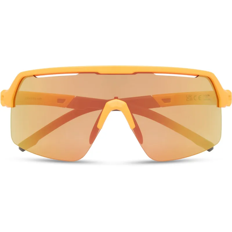 Madison Crypto Air Mango Orange Sunglasses 3 Lens Pack - Fire Mirror/Amber-3