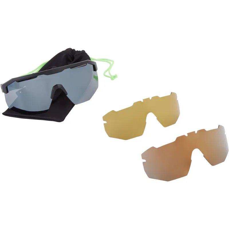 Madison Crypto Crystal Gloss Purple Sunglasses - 3 Lens Pack-7