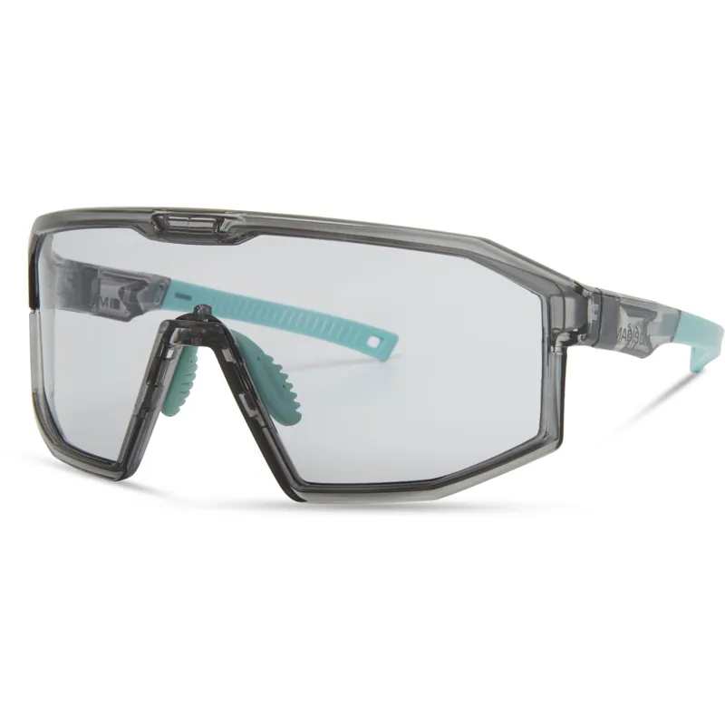 Madison Enigma Crystal Gloss Smoke Sunglasses Photochromic Cat 1-3 Lens