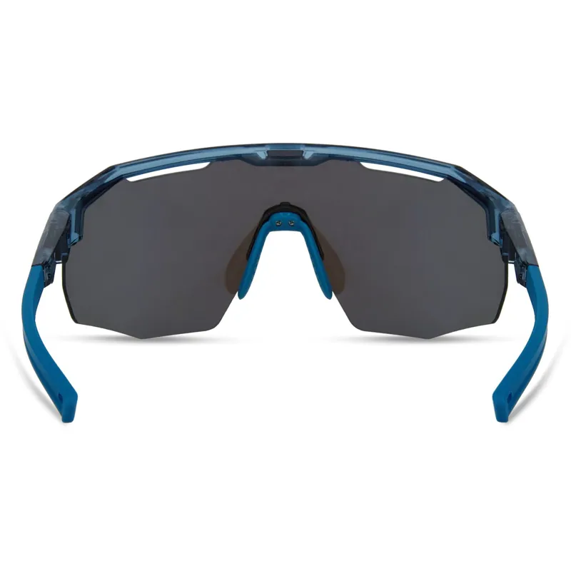 Madison Eyewear Cipher Sunglasses 3 Lens Pack - Crystal Gloss Blue/Mirror-1