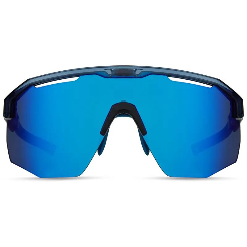 Madison Eyewear Cipher Sunglasses 3 Lens Pack - Crystal Gloss Blue/Mirror-5