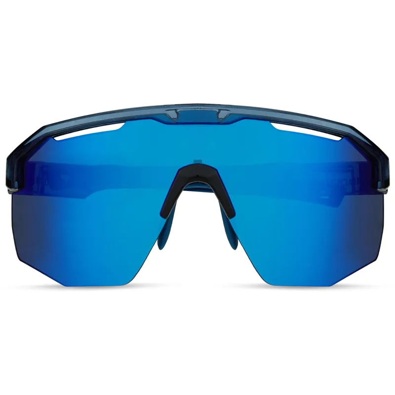 Madison Eyewear Cipher Sunglasses 3 Lens Pack - Crystal Gloss Blue/Mirror-3