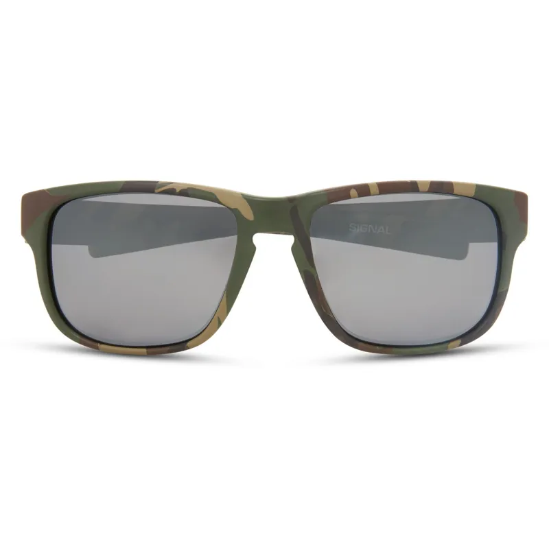 Madison Signal Camo Sunglasses 3 Polarised Lens Pack - Silver Mirror/Bronze-6