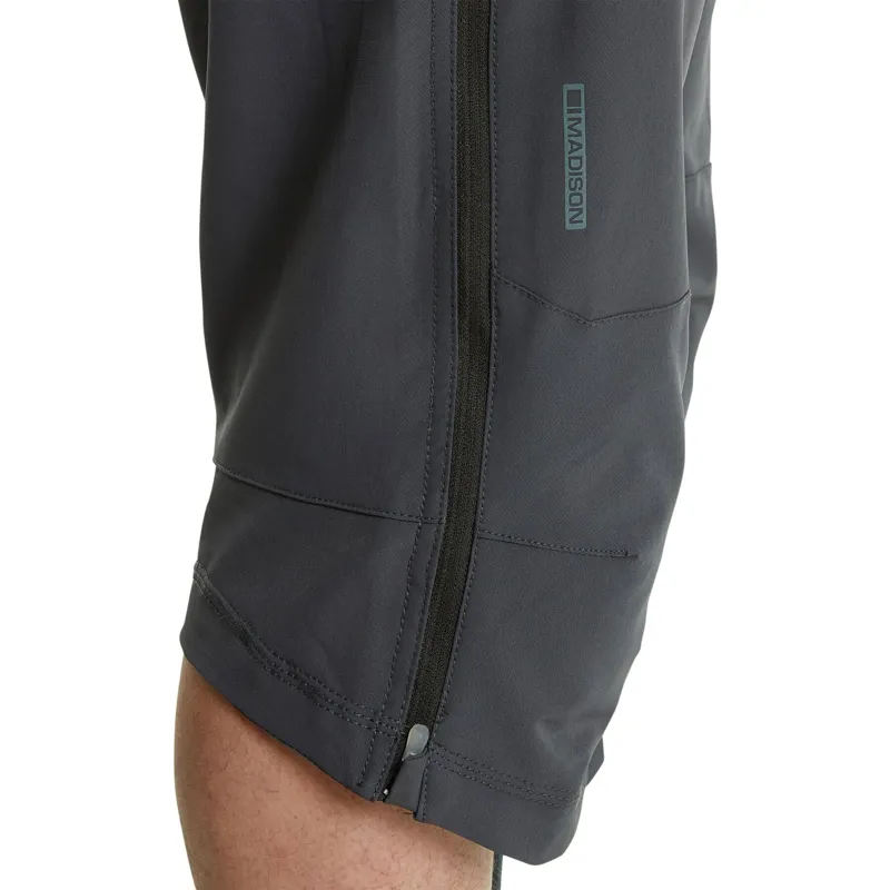 Madison Zenith Mens 4-Season DWR MTB Shorts - Slate Grey - Large-8
