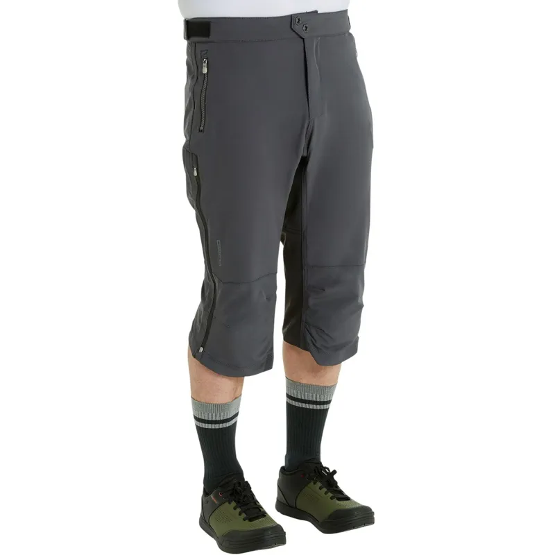 Madison Zenith Mens 4-Season DWR MTB Shorts - Slate Grey - Large-2
