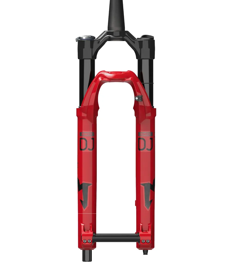 Marzocchi Bomber DJ Grip 26 Tapered Fork 100mm/20TA x 110mm/37mm - Red