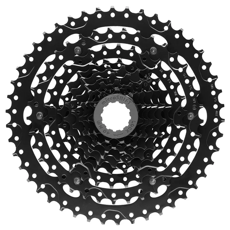 MicroShift Advent H-Series CS-H093 9-Speed Cassette - Black