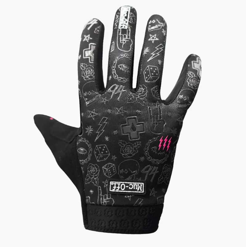 Muc-Off Rider Mountain Bike Gloves - Grey Punk