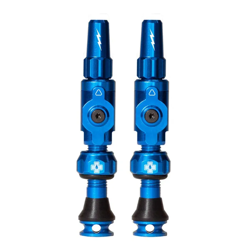 Muc-Off Tubeless Bicycle Tyre Valves Big Bore Lite - Blue