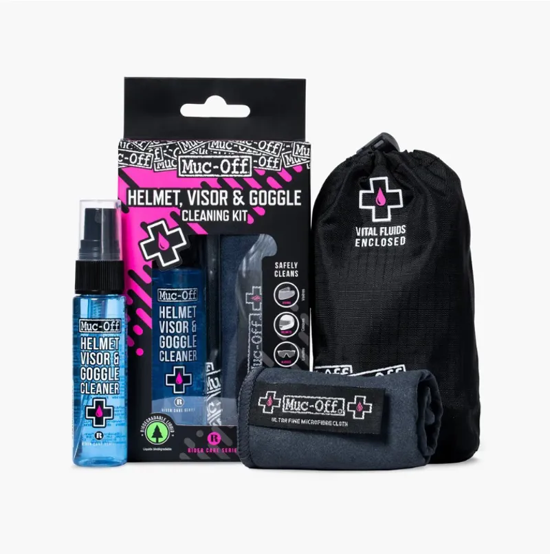 Muc-Off Visor/Lens and Goggle Cleaning Kit-1