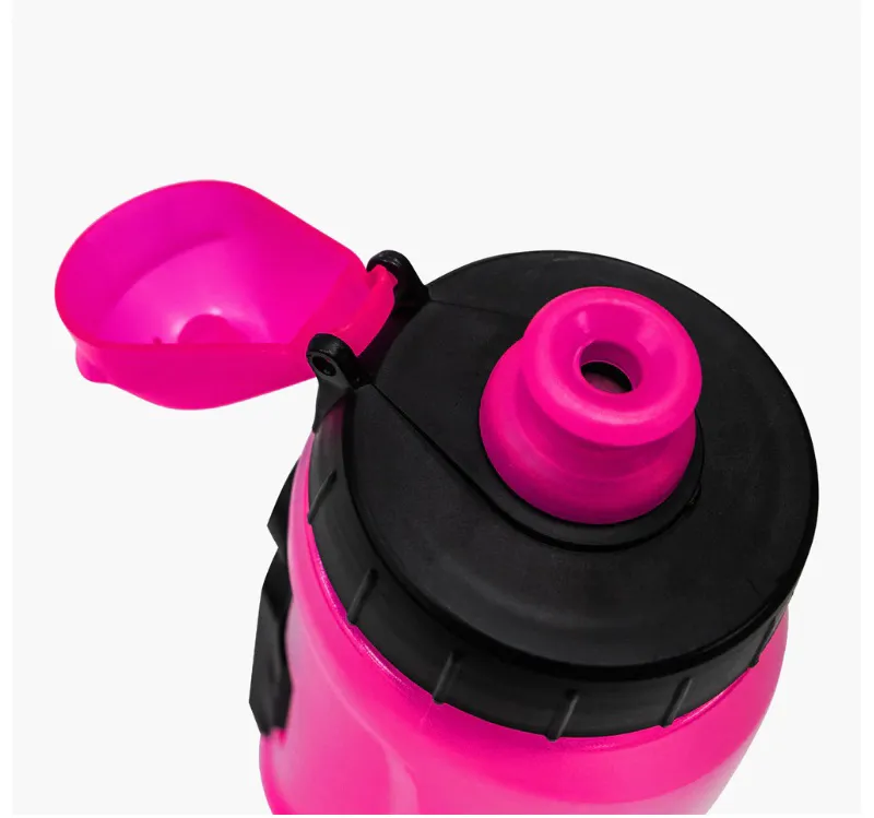 Muc-Off x Fidlock Twist Bottle 450ml with Bike Base - Pink-3