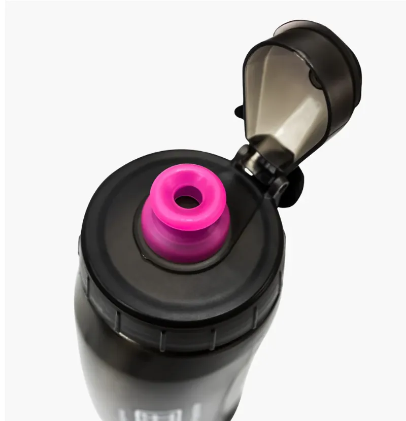 Muc-Off x Fidlock Twist Bottle 450ml with Bike Base - Smoked-3