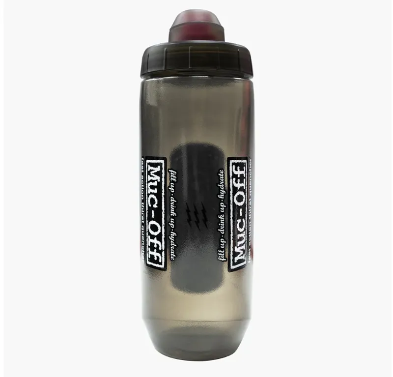 Muc-Off x Fidlock Twist Bottle 590ml with Bike Base - Smoked