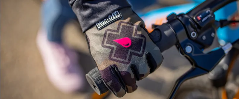 Muc-Off Youth Rider Kids Mountain Bike Gloves - Camo-4