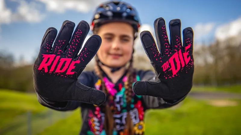 Muc-Off Youth Rider Kids Mountain Bike Gloves - Camo-3