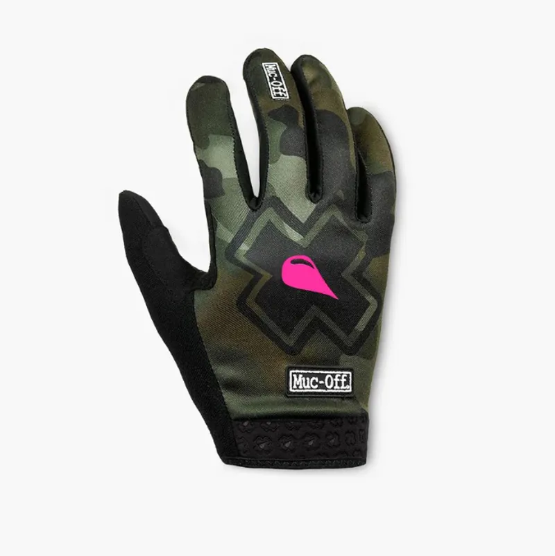 Muc-Off Youth Rider Kids Mountain Bike Gloves - Camo