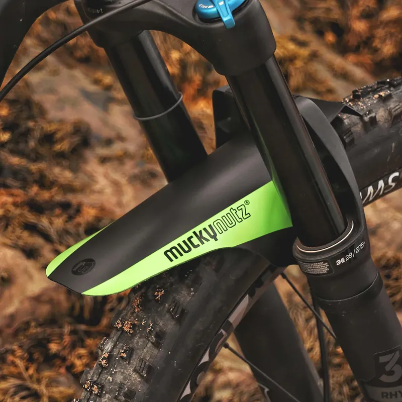 Mucky Nutz Front Face Mudguard - Green-1