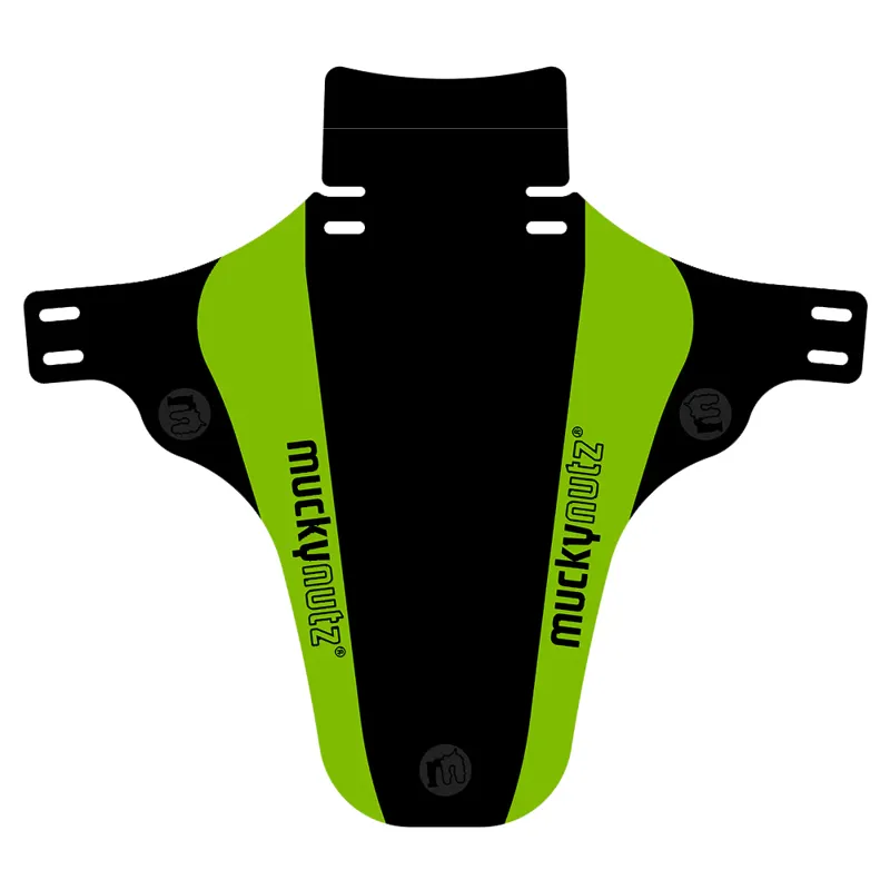 Mucky Nutz Front Face Mudguard - Green