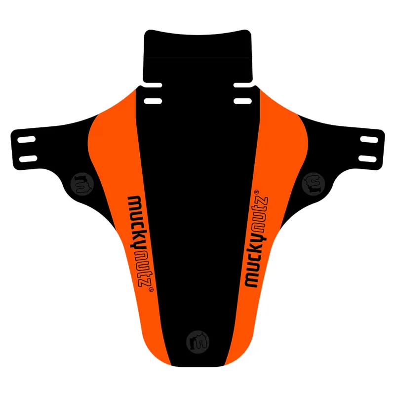 Mucky Nutz Front Face Mudguard - Orange
