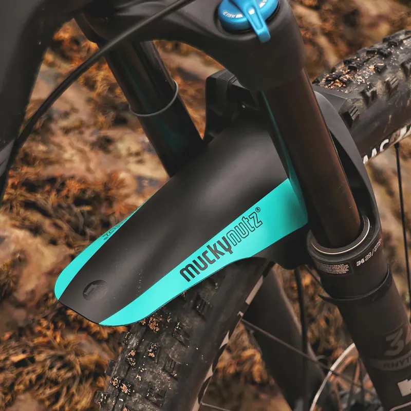 Mucky Nutz Front Face Mudguard - Teal-1